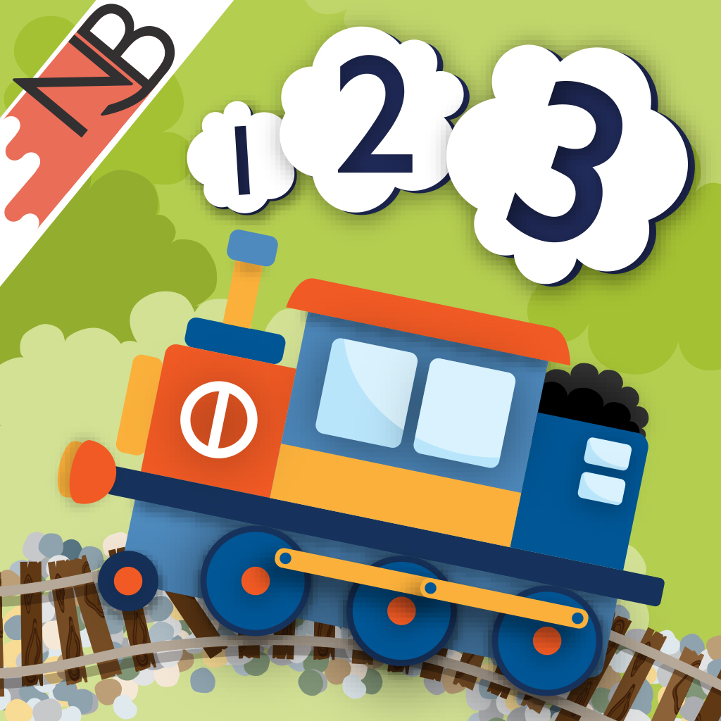 123 Trains (123 Toys Series): COUNTING FUN with interactive TOY TRAINS for your iPad